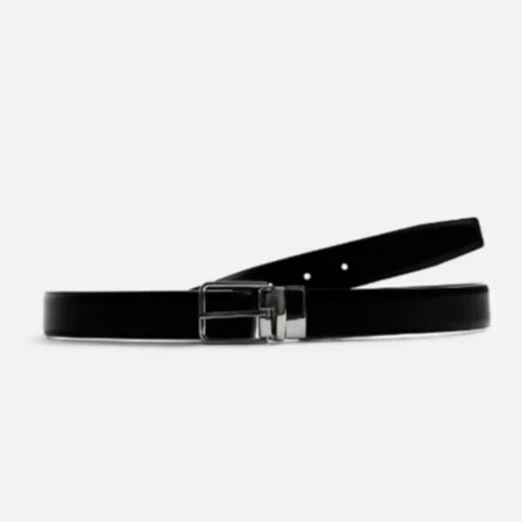 ZARA REVERSIBLE LEATHER BELT SIZE 40 (XL) New | Mercari Zara Reversible Leather Belt